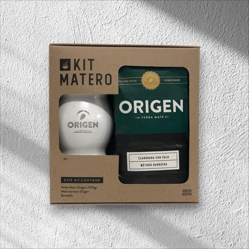 Caja exhibidora Kit Matero con divisores internos